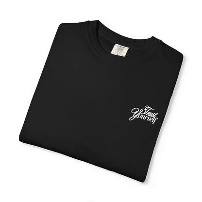 playera/t-shirt trust yourself negra